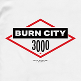 3000 PODCAST X BURN - White
