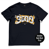 BURN X 3000 COLLAB - 220GSM Heavy - Black