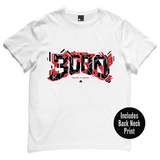 BURN X 3000 COLLAB - 220GSM Heavy - White