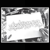 SKETCHBOOK - SHEM X BURN - Black - PRESALE