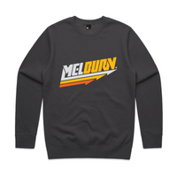 MELBURN SPORT - Coal Heavyweight Crew - Size XL Only