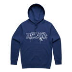 BURN - Cobalt Heavyweight Hoodie