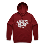 BURN CITY 2 - Cardinal Red Heavyweight Hoodie - Sizes L & XXL Only
