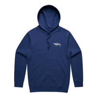 TAG - Cobalt w/ Silver Embroidered Heavyweight Hoodie