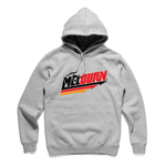 MELBURN SPORT - Grey Marle Heavyweight Hoodie - Size XL Only