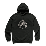 LOGO - Black Heavyweight Hoodie - Size XXL Only