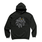 MELBURN CITY - Black Heavyweight Hoodie