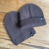 FLIP BEANIE - Walnut