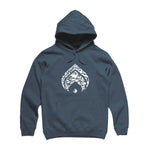 LOGO - Petrol Heavyweight Hoodie - Sizes S and L Only