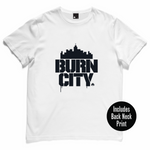 BURN CITY - White - Size M Only