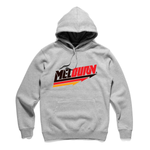 MELBURN SPORT - Grey Marle - Heavyweight Hoodie - Size L Only