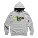 FO DA MONEY - Grey Marle - Heavyweight Hoodie - Sizes XL & 2XL Only